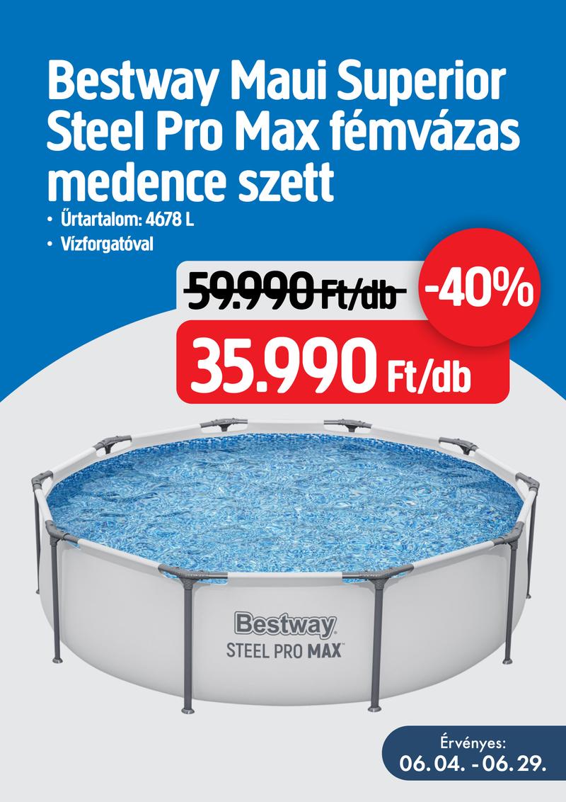 Fémvázas medenceszett