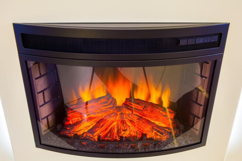 Elektromos kandalló őszre, igazi lánghatással