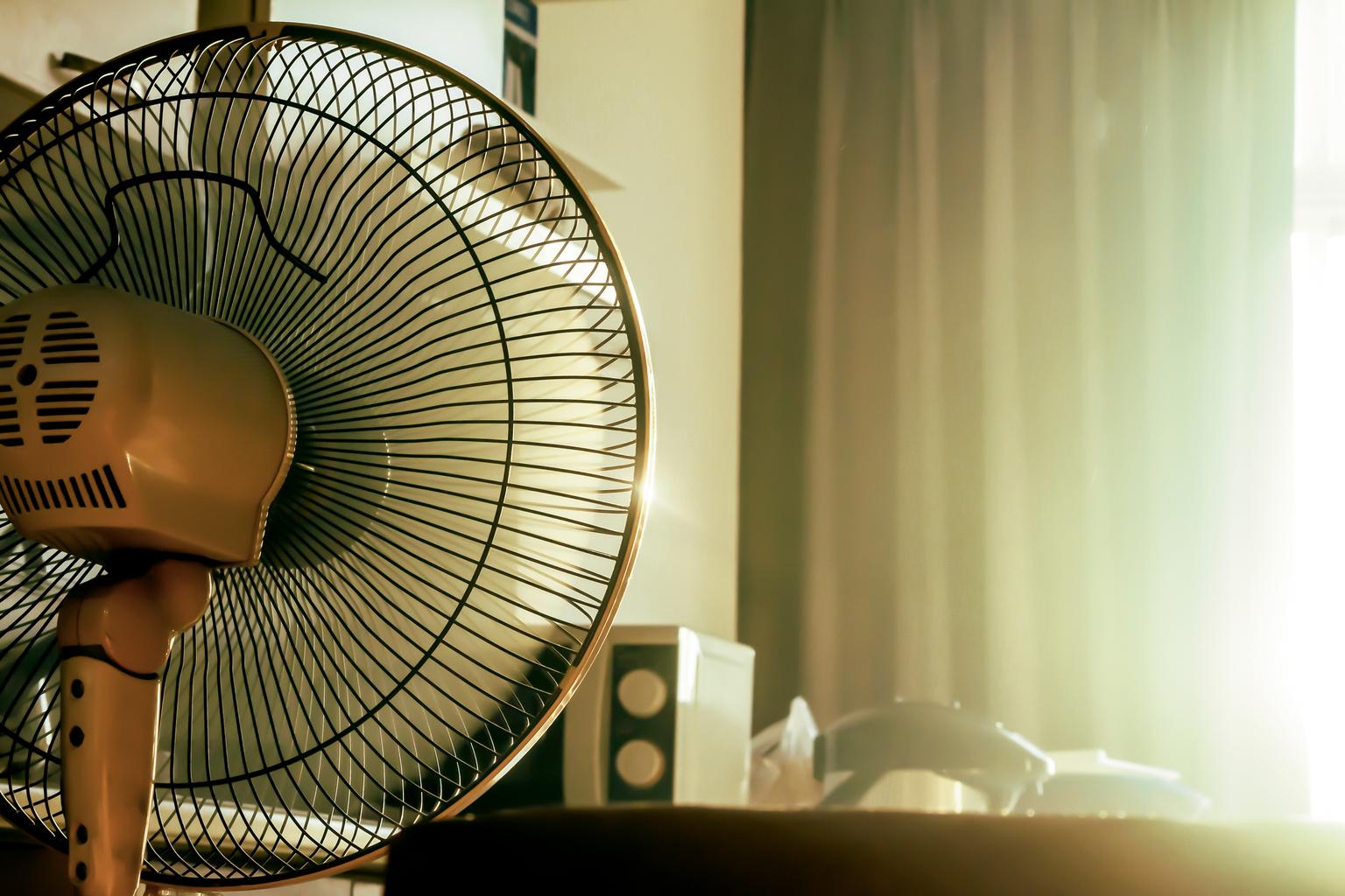 Ventilátor a szobában – megoldás hőség ellen