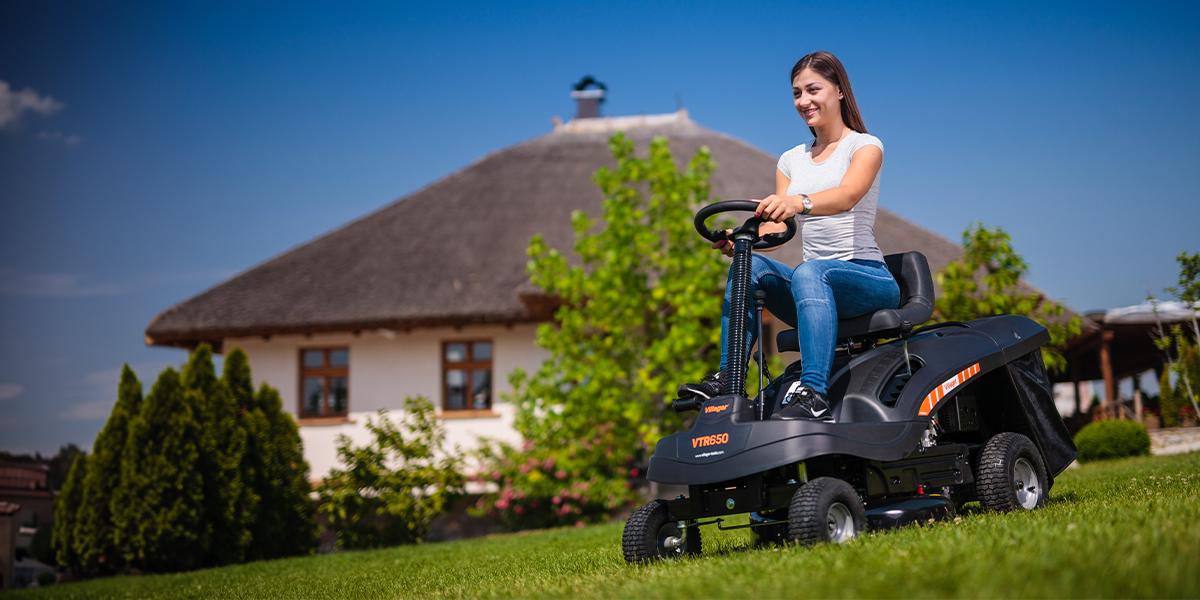 Villager VTR 650 benzines traktor