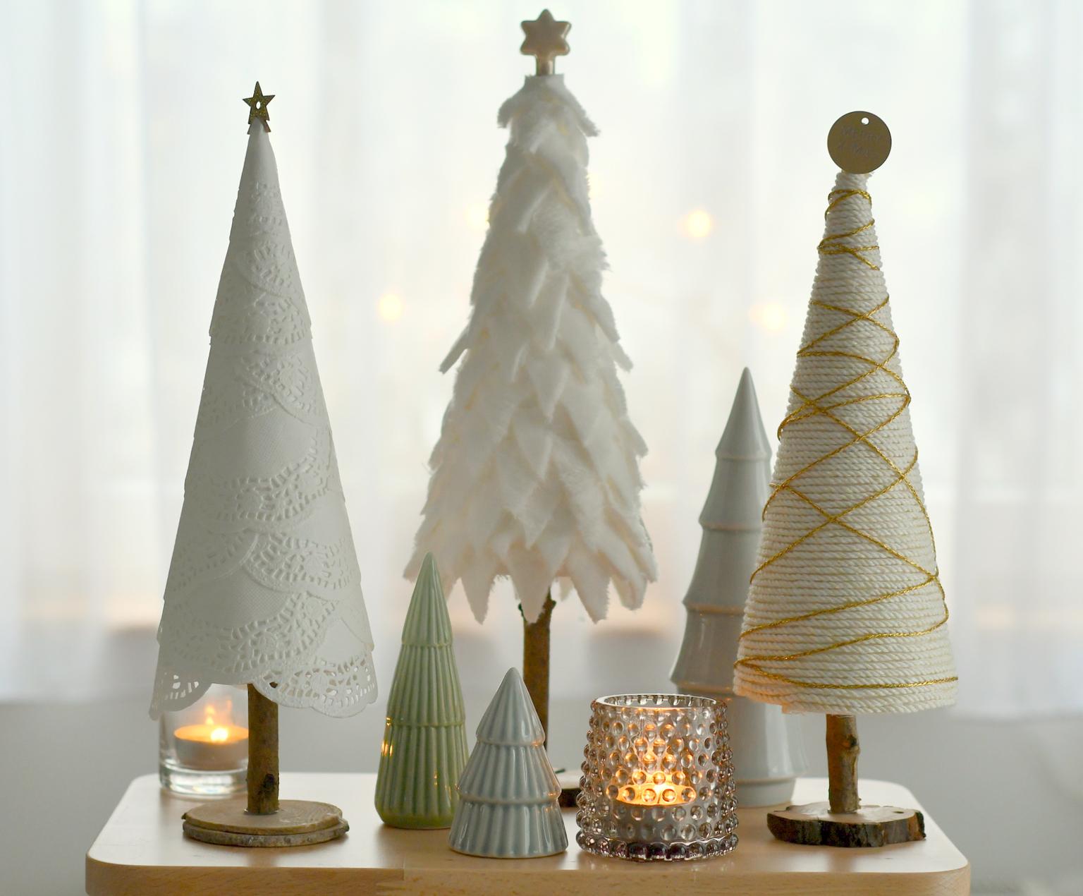 Díszítsd ezekkel a mini karácsonyfákkal otthonod!