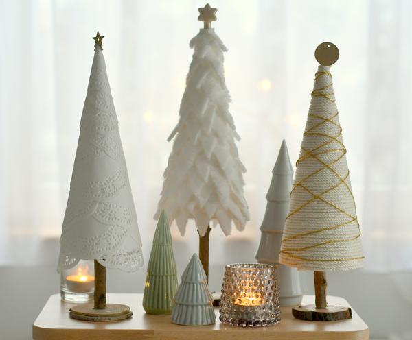 Díszítse ezekkel a mini karácsonyfákkal otthonát!