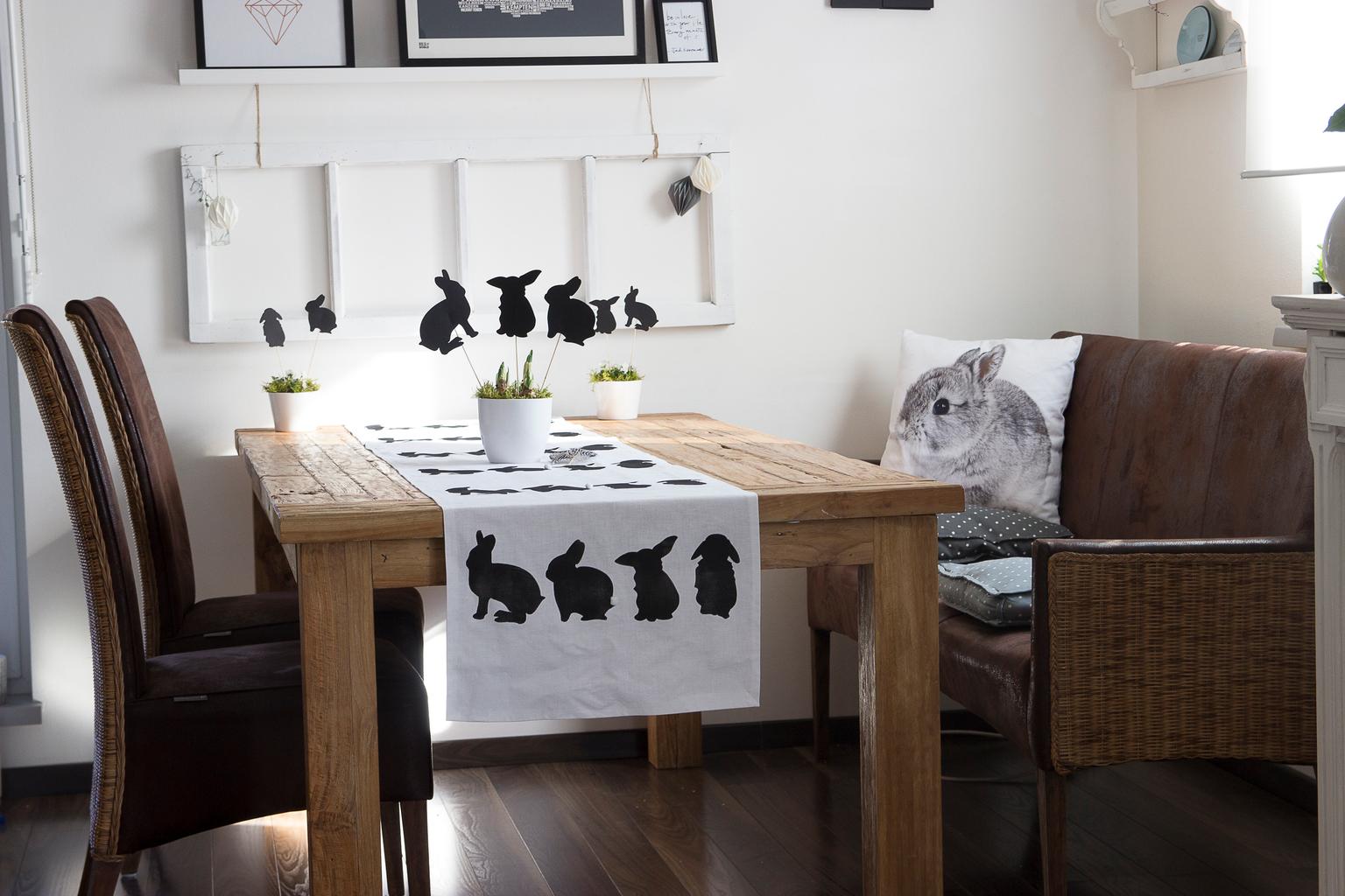 Csináld magad: elegáns húsvéti terítő