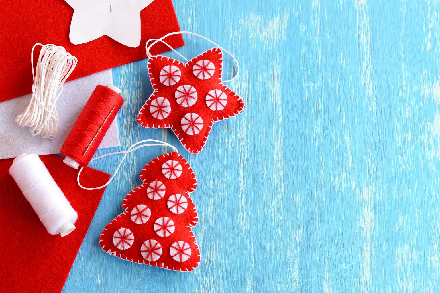 Csináld magad: karácsonyi díszek a fenyőfára