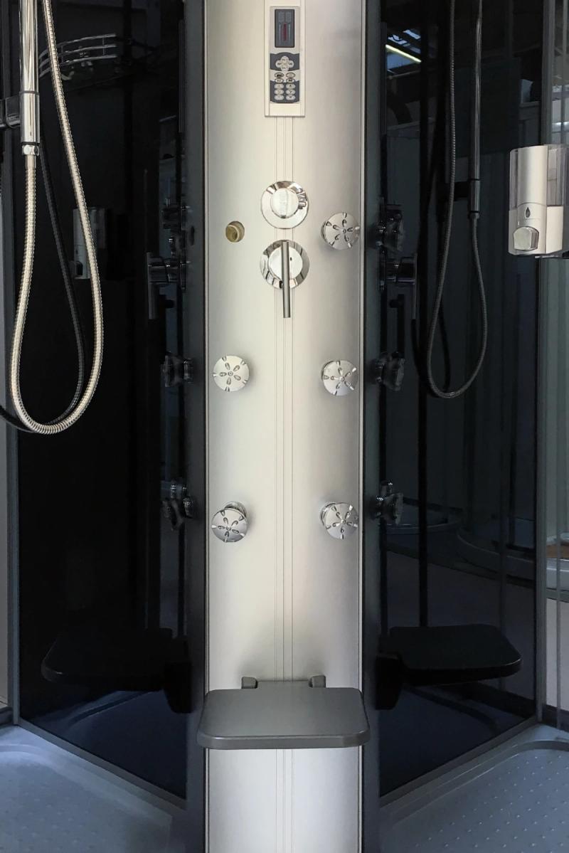 Hidromasszázs zuhanykabin, az álló luxus