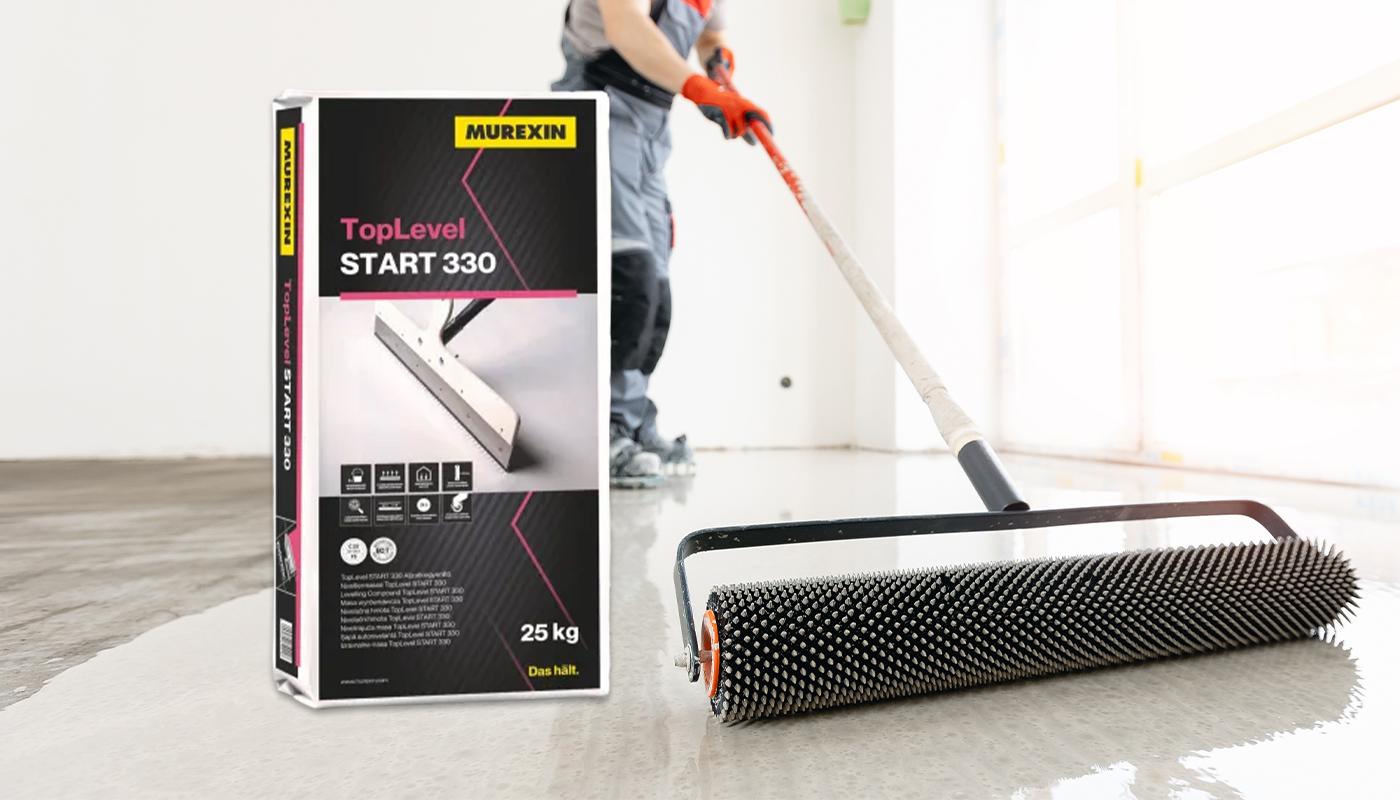 Murexin Toplevel Start 330 aljzatkiegyenlítő 25kg