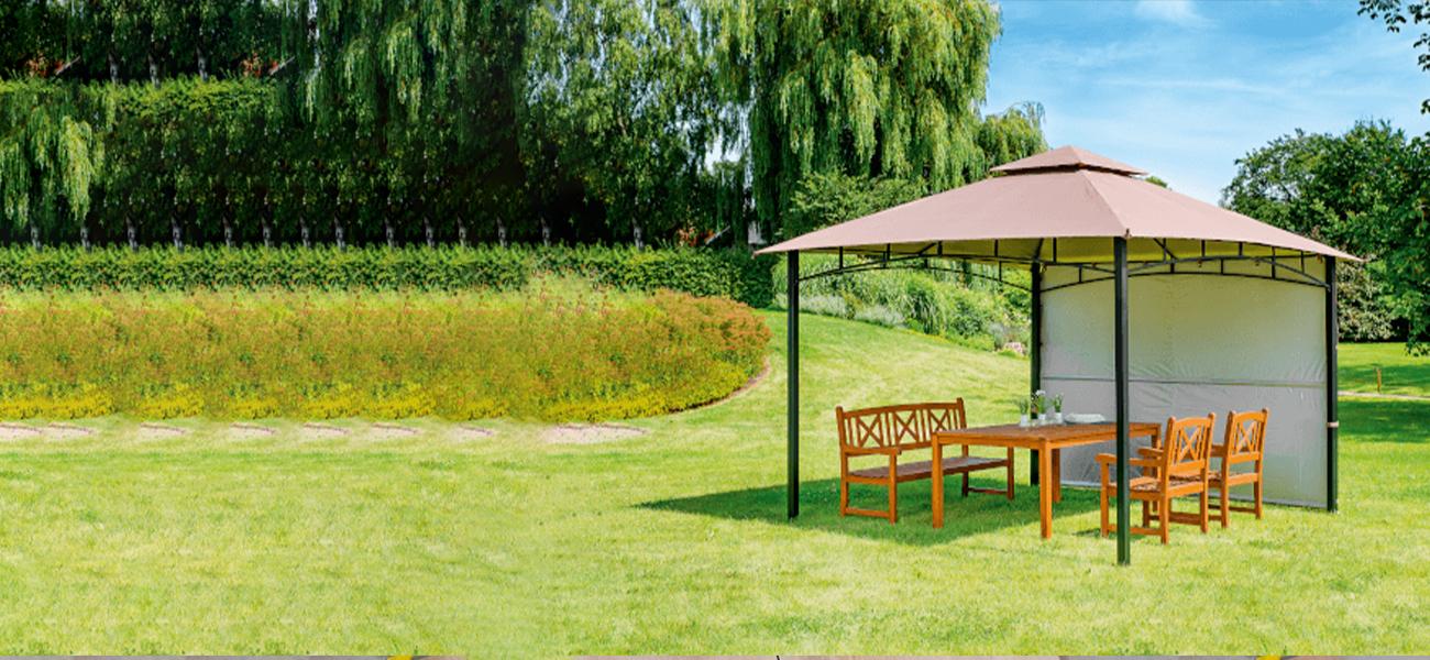 Pavilon - központi hely a táborozók számára