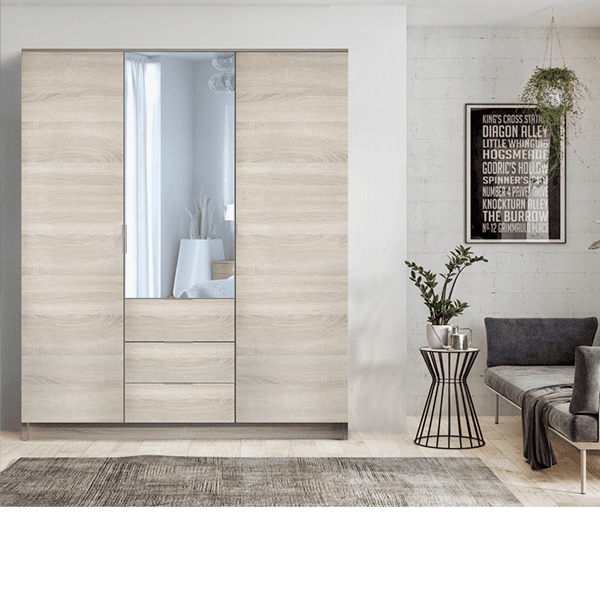 Gardróbszekrény - nagy tárolókapacitás