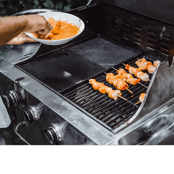 Gázgrill - könnyen szabályozható