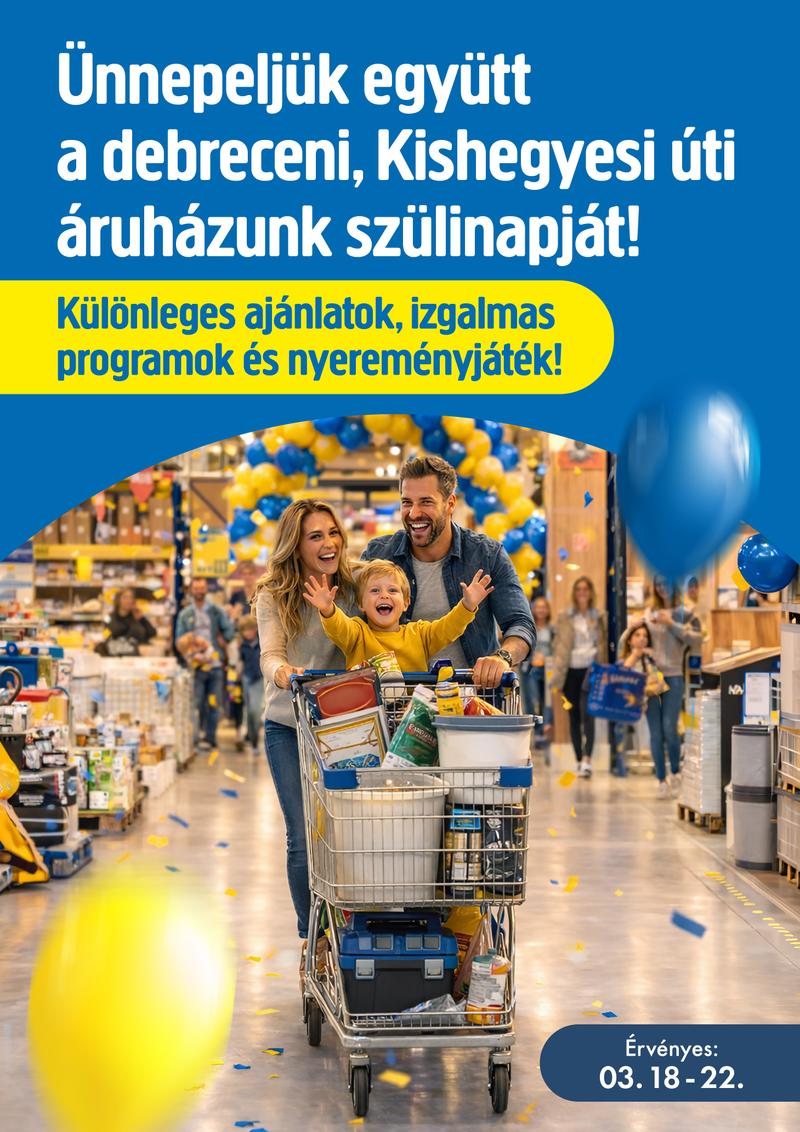 Születésnapi akció és esemény