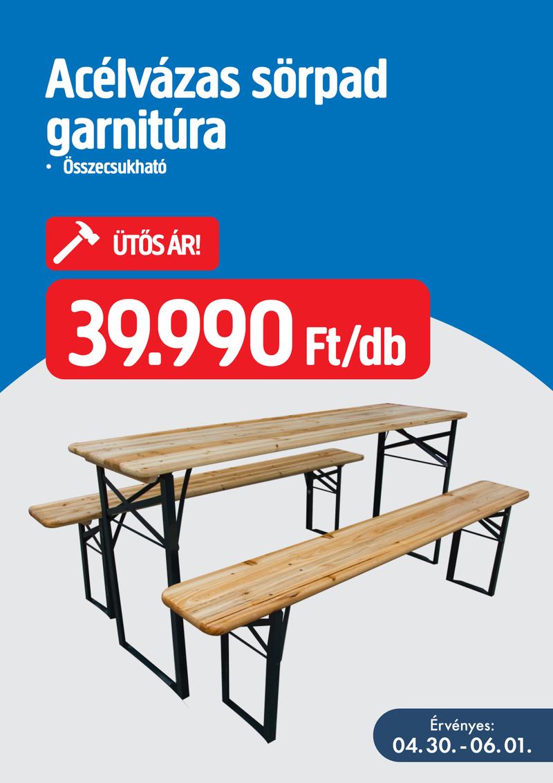 Sörpad garnitúra