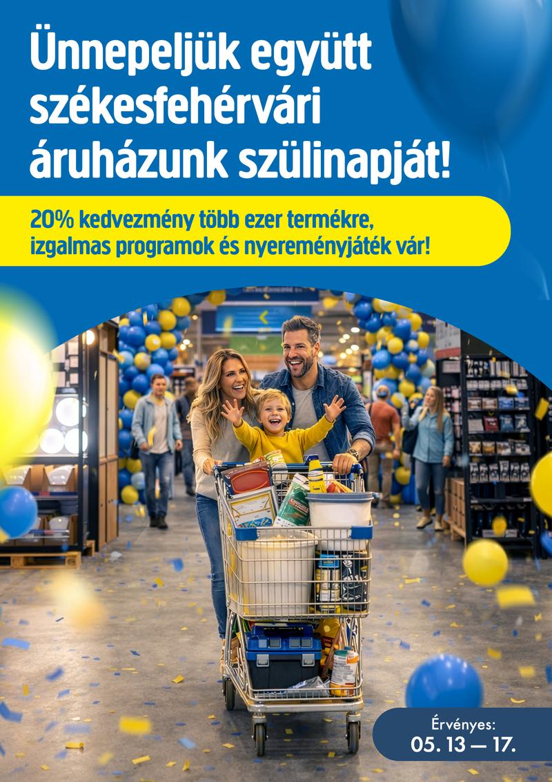 Székesfehérvár, Aszalvölgyi úti áruházi események