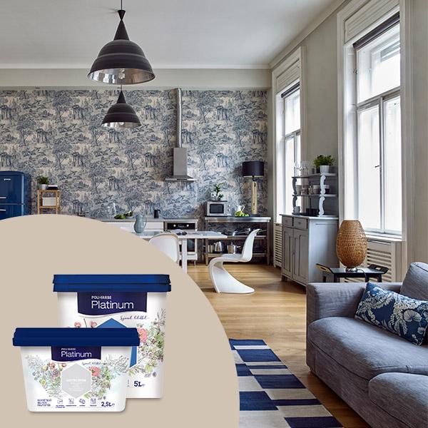 Poli-Farbe - Platinum