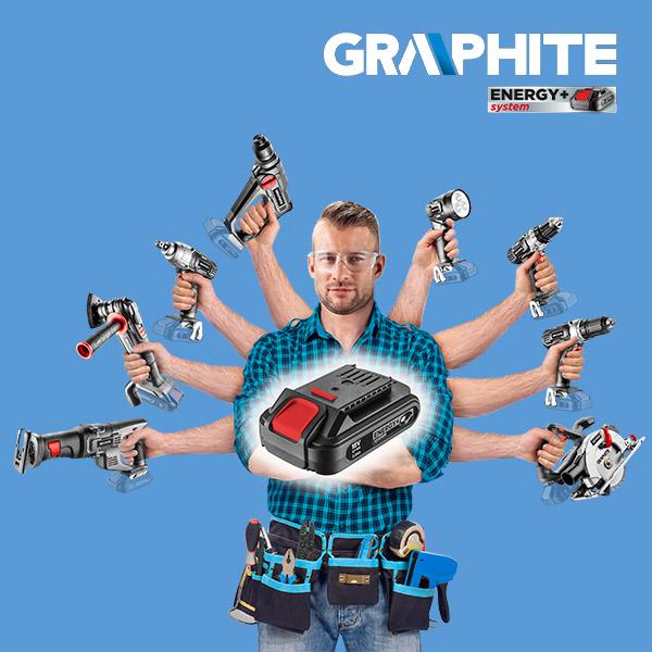 Többféle eszköz, egyetlen akku: Graphite