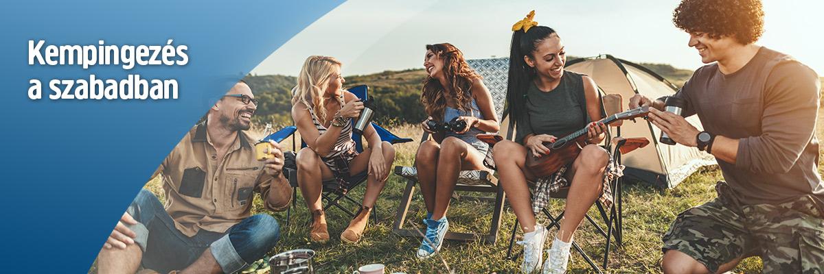 Kempingezés a szabadban