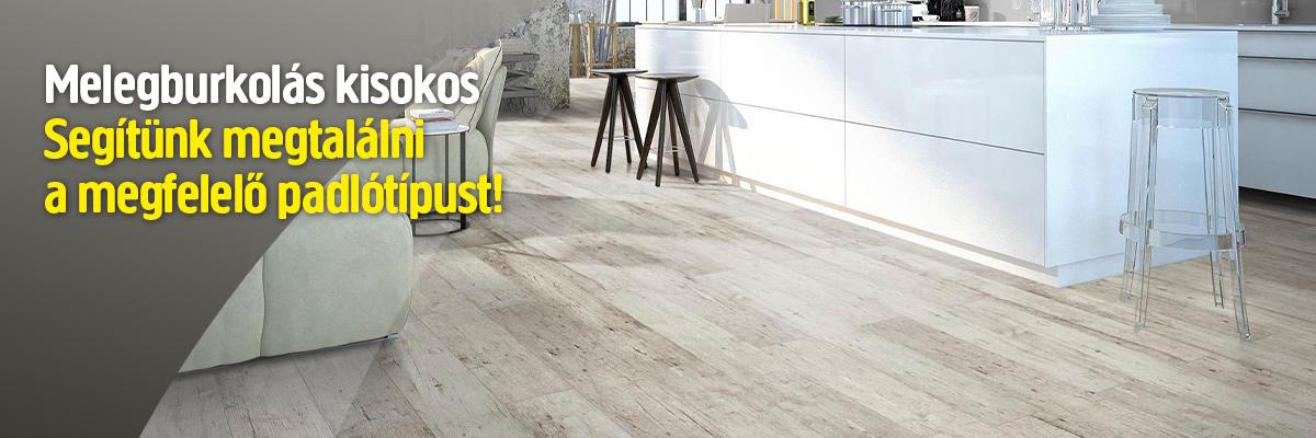 Laminált padlók és kiegészítők