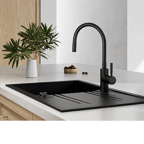 Álló mosogatócsap - Rugalmas elhelyezés