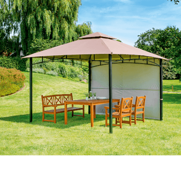 Pavilon - központi hely a táborozók számára