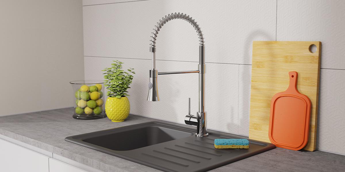 Eisl Leon króm mosogató csaptelep