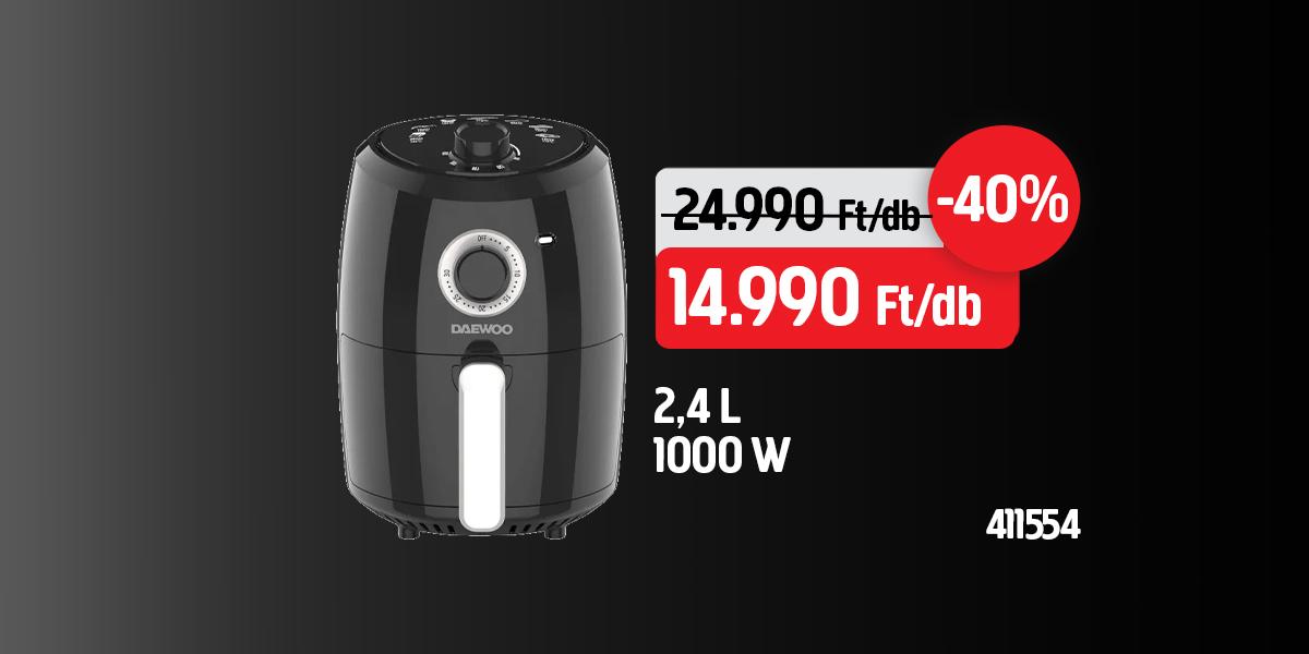 Daewoo forrólevegős sütő