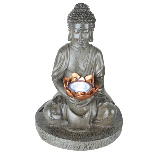 Buddha szolár lámpa