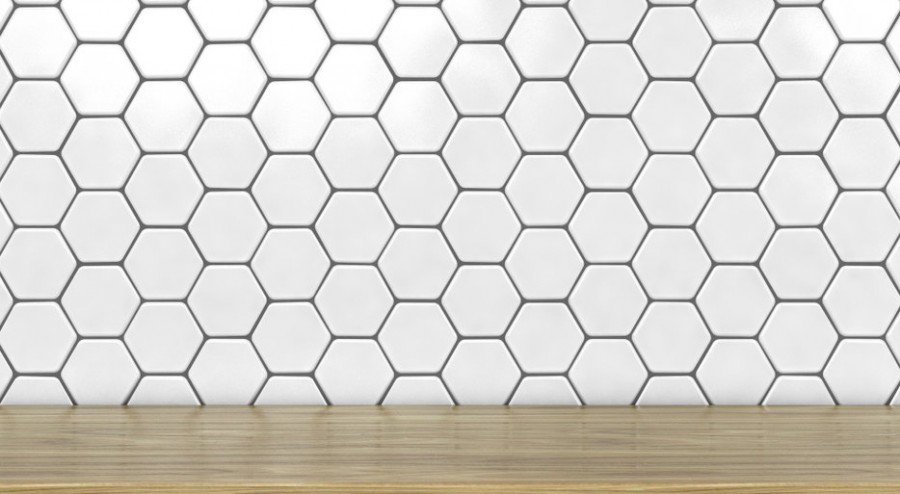 Hexagon (hatszög) méhsejt csempék